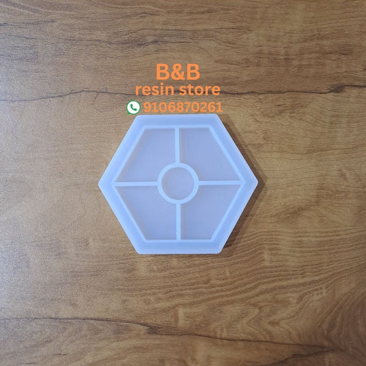 4 inch hexagon border