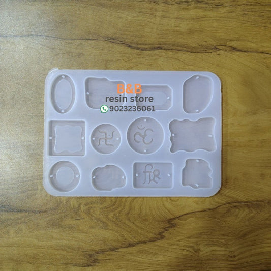 12 cavity om swastik