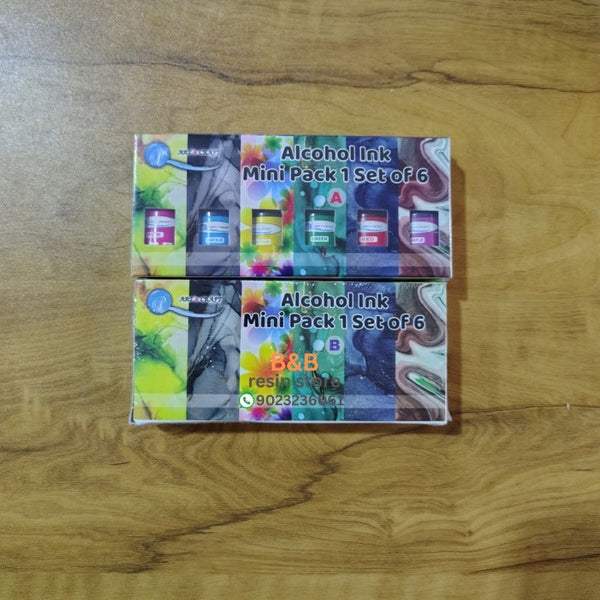Alcohol ink 6 mini pack