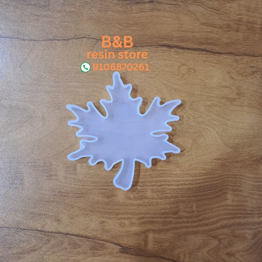 4 inch leaf zigzag coaster