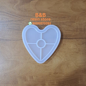 4 inch heart border 10mm dp