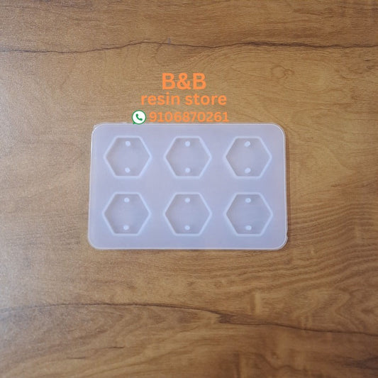 6 cavity rakhi hexagon
