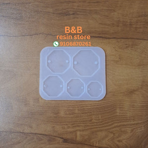 5 cavity hexagon 3mm dp