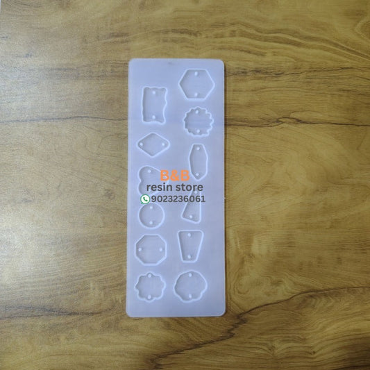 12 cavity Rakhi Mould