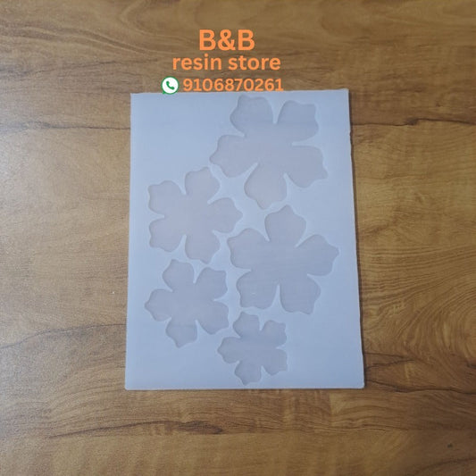 5 pic 3D flower
