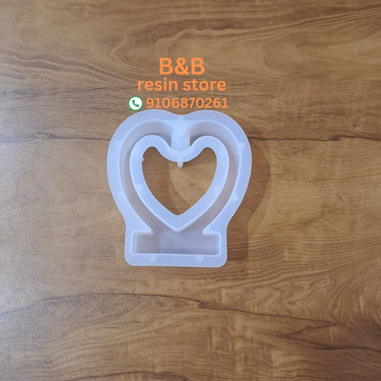 heart planter with tube